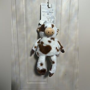Giftable  Very Cute Cow Very Solf   Toy Clinker & Squeaker  12”